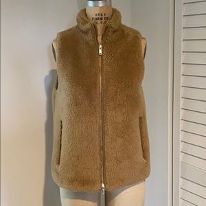JCrew Teddy Bear Vest